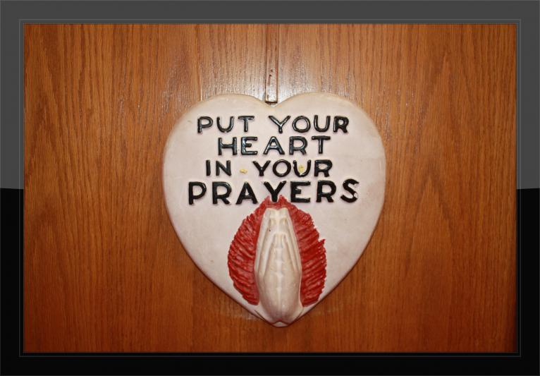Put your Heart in your prayers