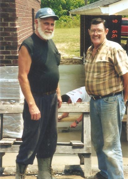 Men Working at the church